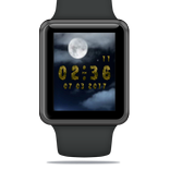 Wolf Clock Widget