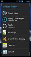 AnalogClock Widget TalkingLite screenshot 2