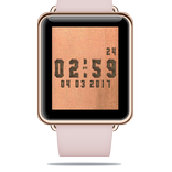 Copper Metal Clock Widget