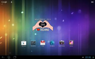 I Love Techno - Widget screenshot 2
