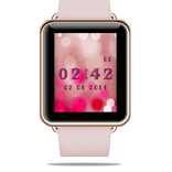Pink Clock Widget