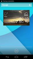 tank1 weather widget/clock الملصق