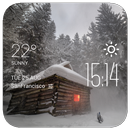 The Wooden weather widget APK