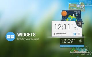 The Bus weather widget/clock imagem de tela 2