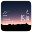 The hills dawn weather widget