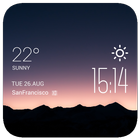 The hills dawn weather widget 圖標