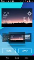 The hills dawn weather widget imagem de tela 1