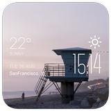 The lighthouse weather widget icono