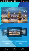 Tower Bridge weather widget Affiche