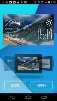 tsunami weather widget/clock captura de pantalla 2