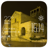 Trinidad weather widget/clock