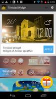 Trinidad weather widget/clock تصوير الشاشة 2