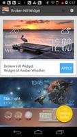 Broken Hill weather widget screenshot 2