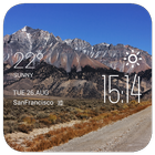 آیکون‌ Mackay weather widget/clock