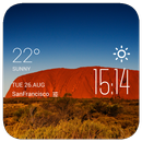 Mildura weather widget/clock APK