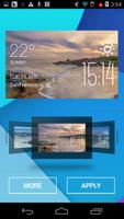 Perth weather widget/clock screenshot 1
