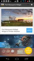 Port Macquarie weather widget syot layar 2