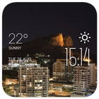 Townsville weather widget Zeichen