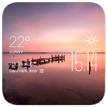 Wyong weather widget/clock