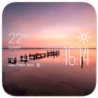 Icona Wyong weather widget/clock
