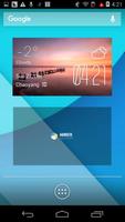 Wyong weather widget/clock ポスター