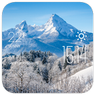 آیکون‌ Alps Winter weather widget