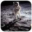 Astronaut weather widget/clock