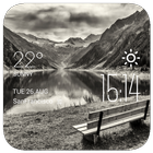 Icona Armidale weather widget/clock