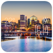 Arlington weather widget/clock