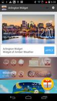 Arlington weather widget/clock screenshot 2