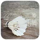 badminton weather widget/clock APK