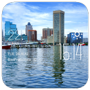 Baltimore weather widget/clock APK