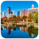 Charlotte weather widget/clock APK