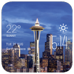 Seattle Weather Widget/Clock