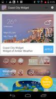Coast City weather widget 截图 2