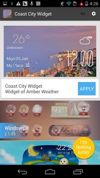 Coast City weather widget screenshot 2