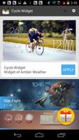 cycle weather widget/clock screenshot 2