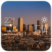 denver weather widget/clock