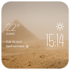 Dust Storms weather widget icon