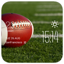 Football weather widget/clock APK