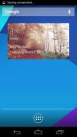 Forest autumn weather widget poster