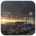 Guayaquil weather widget/clock icon