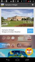 Hampton1 weather widget/clock 截图 2