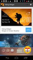 f2v2 hiking1 weather widget/clockq1w1 ảnh chụp màn hình 2