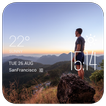 hiking weather widget/clock