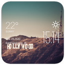 Hollywood weather widget/clock APK