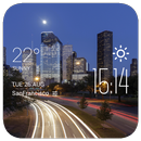 Houston weather widget/clock APK