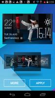 judo weather widget/clock скриншот 1