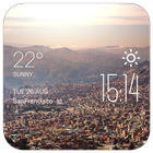 La Paz weather widget/clock icône