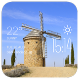 La Rioja weather widget/clock biểu tượng